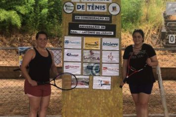 Foto -  1º Torneio de Tênis