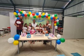 Foto - Festa no Serviço de Convivência e Fortalecimento de Vínculos