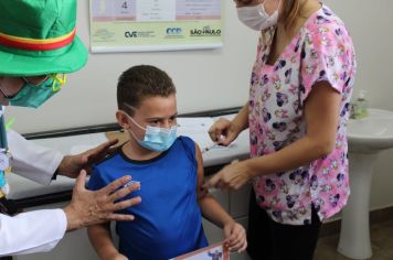 Foto -  Vacinação infantil contra COVID-19