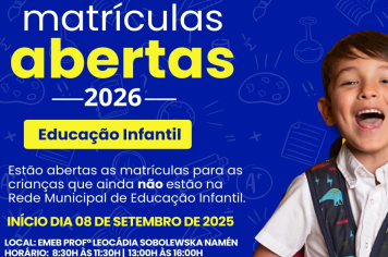 Matrículas Abertas 
