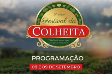 Segunda edição do FESTIVAL DA COLHEITA. 