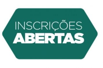 INSCRIÇÕES ABERTAS 