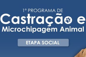 Castração e Microchipagem Animal