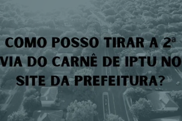 2ª Via do Carnê de IPTU