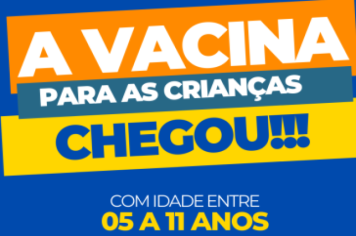 Atenção ao calendário de VACINAÇÃO CONTRA COVID PARA AS CRIANÇAS