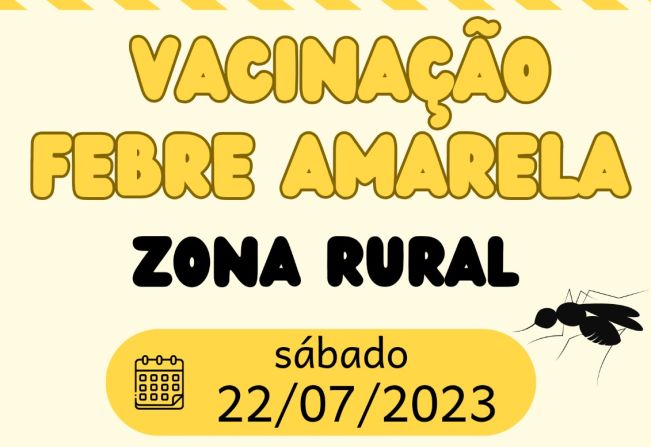 VACINAÇÃO FEBRE AMARELA