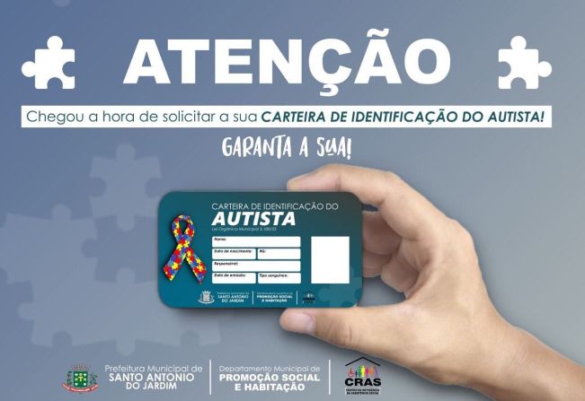 Carteira de Identificação do Autista – CIA