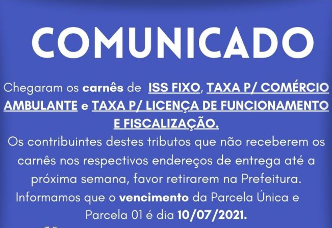 Comunicado