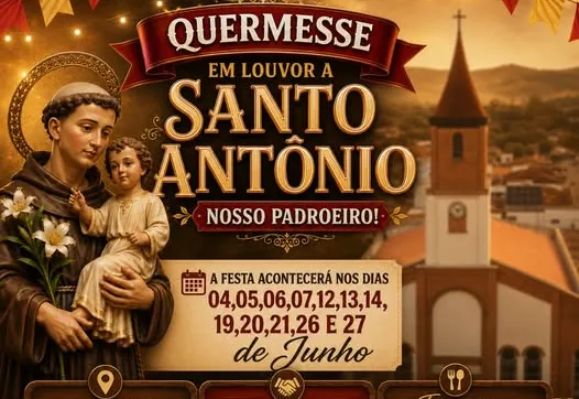 Quermesse em louvor a Santo Antônio nosso padroeiro