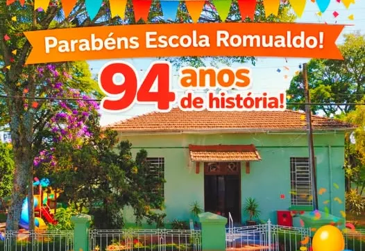 Aniversário da Escola Romualdo!